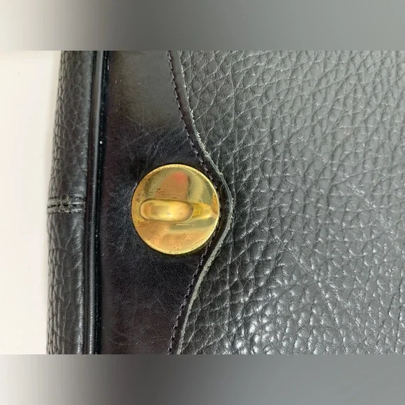 💕👜Vintage Dooney & Bourke Black AWL Crossbody Bag - Picture 14 of 14